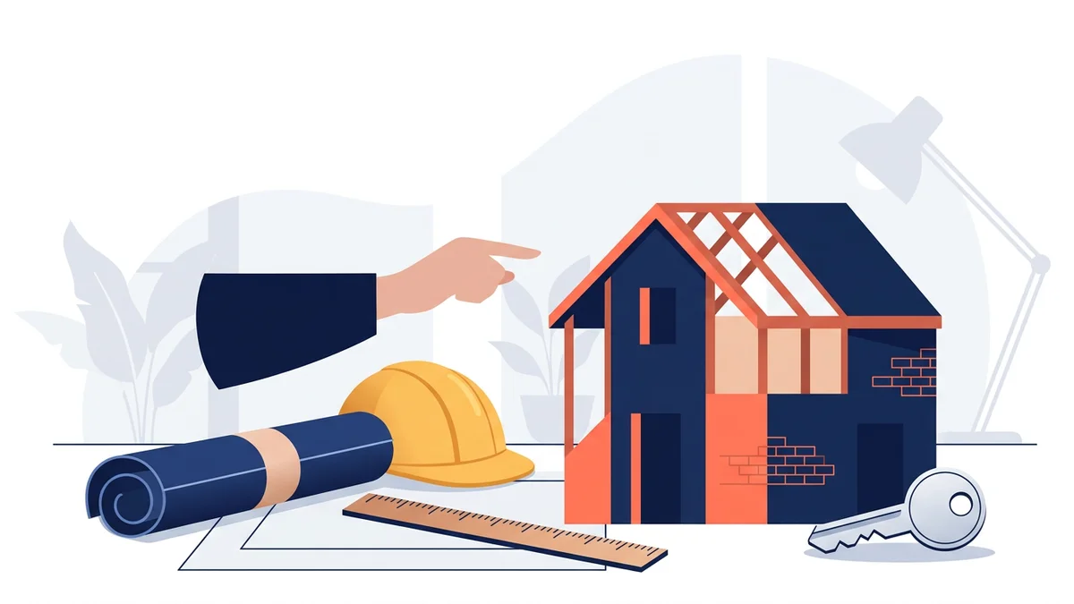 Illustratie hypotheek voor een ZZP'er in de bouw
